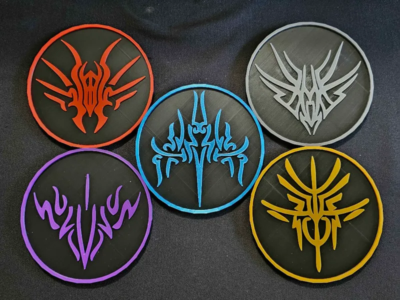 Stormlight Inspired Coaster Set (Part 1)