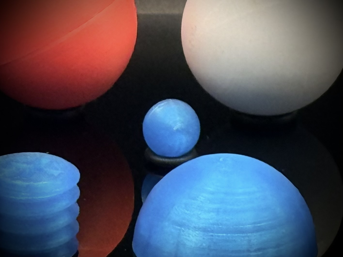Miniatura 1 do modelo 3D Custom threaded sphere / ball / marble generator