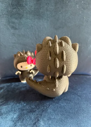 Accesorio para impresora 3D: Hello Kitty x Godzilla No AMS/ Multi-Part McDonald — vista de referencia 5