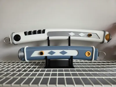 javiermtv Ahsoka Tano lightsaber stand