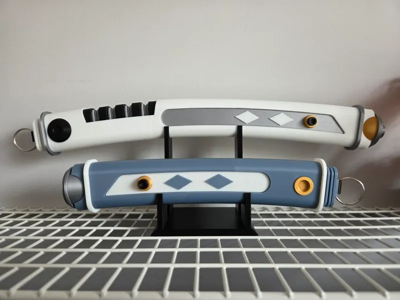 javiermtv Ahsoka Tano lightsaber stand