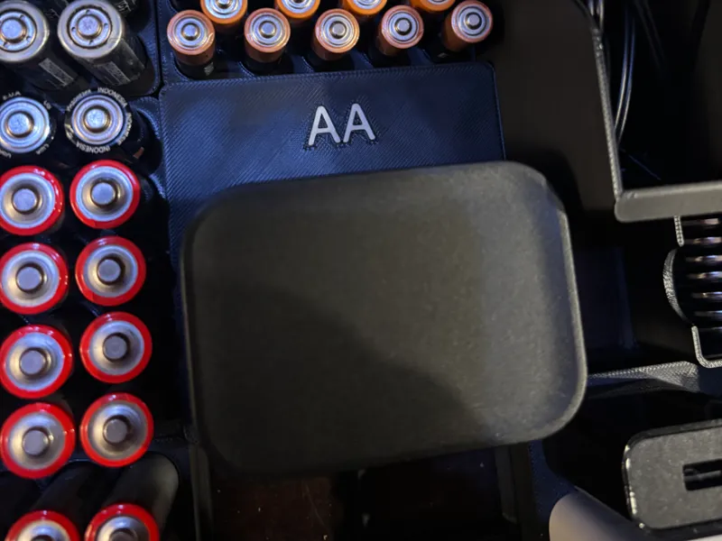Battery Charger Gridfinity Bin 