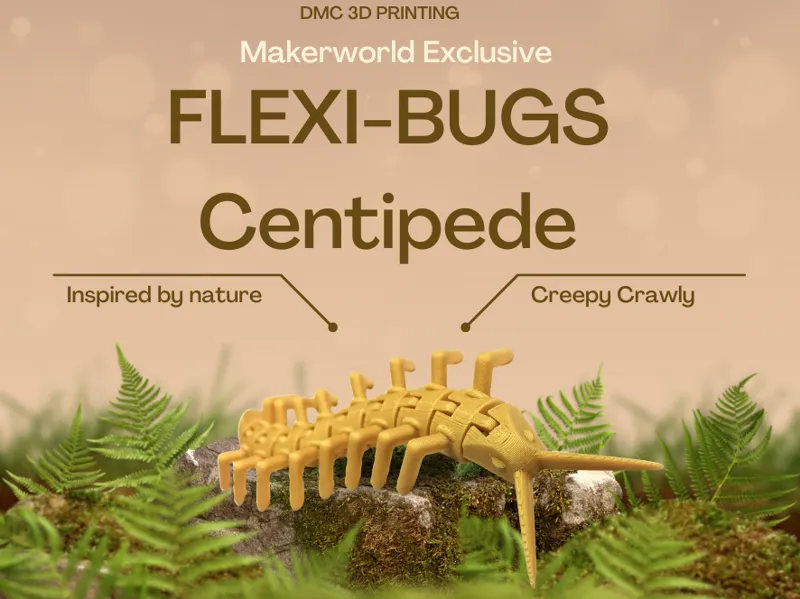 Flexi Bugs Centipede