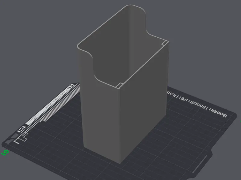 BambuLab - Poopbox v.1 - Magnetic - X1C P1S P1P