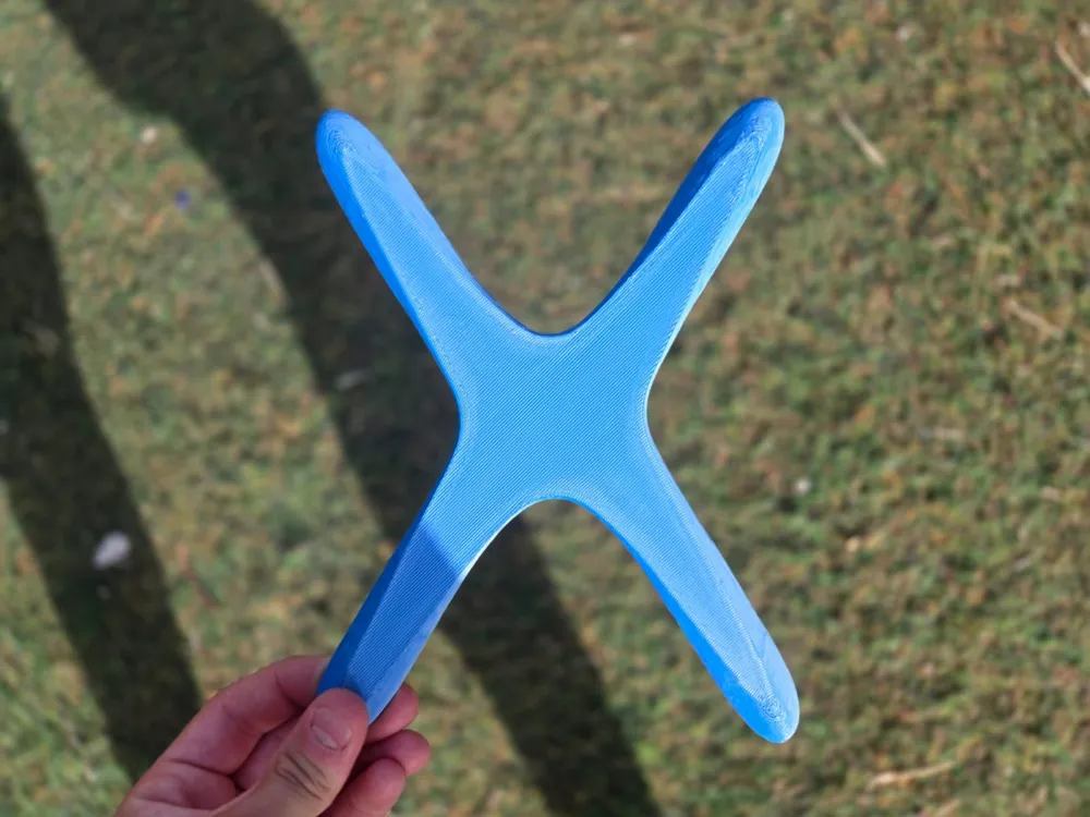perfect reterning boomerang V2 - Free 3D Print Model - MakerWorld