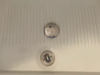 Two-Part Shower Hair Filter