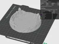 0.12mm layer, 2 walls, 10% infill