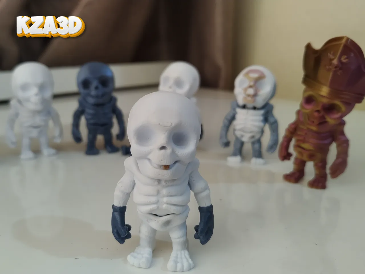 Baby Skeleton Articulated view 4