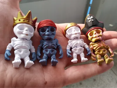 Baby Skeleton Articulated