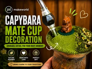 Capybara Mate Cup Decoration