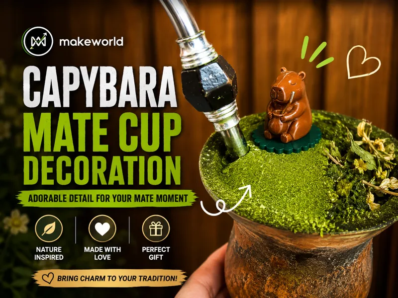 Capybara Mate Cup Decoration