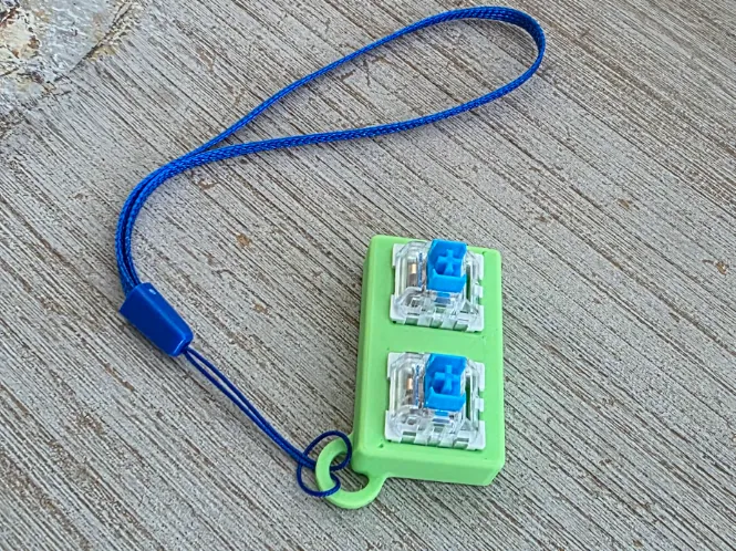 1x2 Keyboard Keycap Clicker Fidget