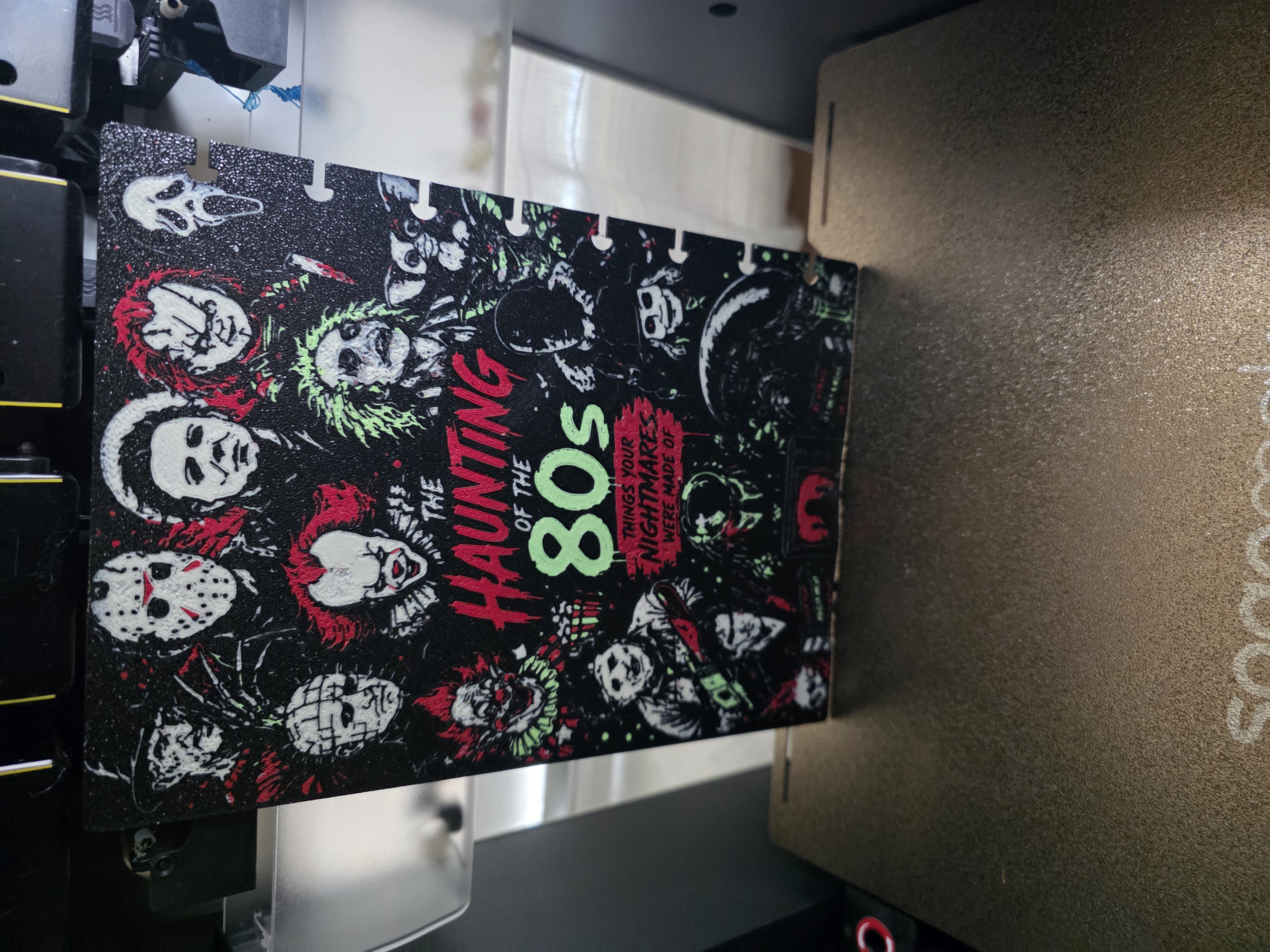 Horror's biggest stars Disc-bound notebook cover - 1