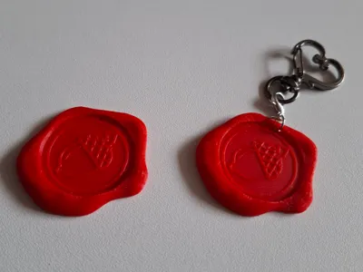 Dungeon Delivery Seal Keychain