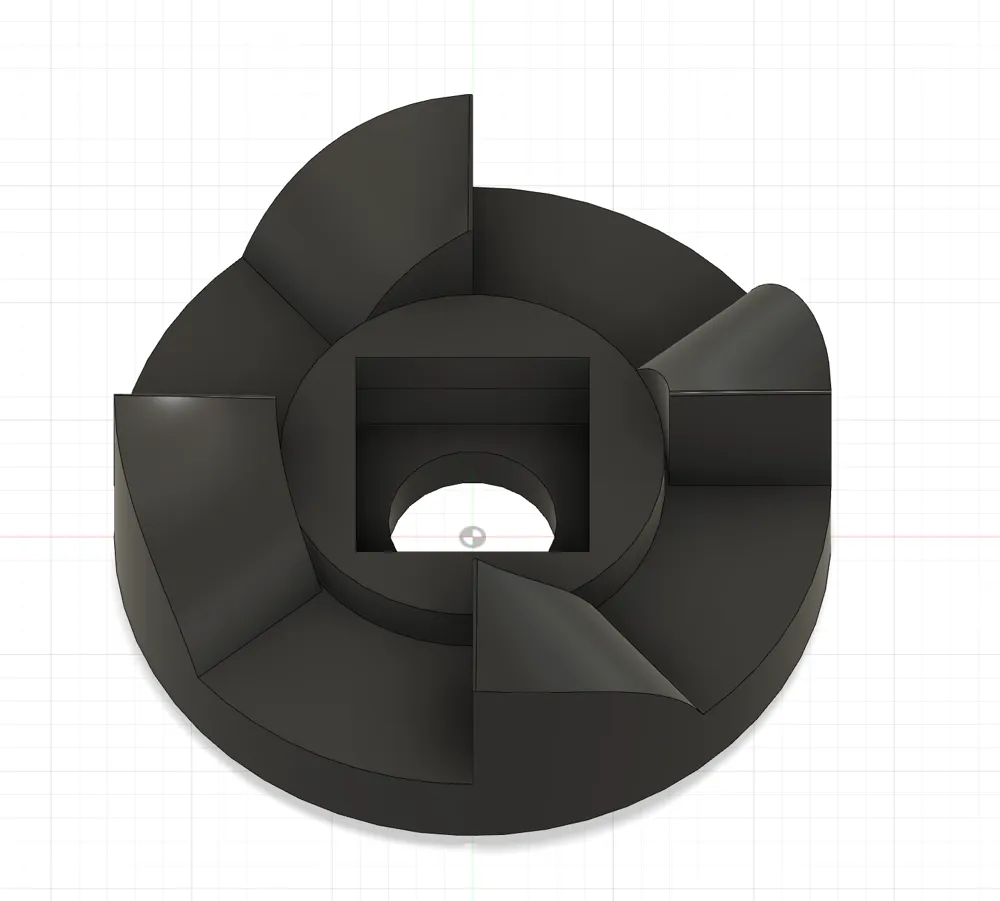 Rotor transfer bit for QUIGG MB3 Smoothie maker - Free 3D Print Model ...