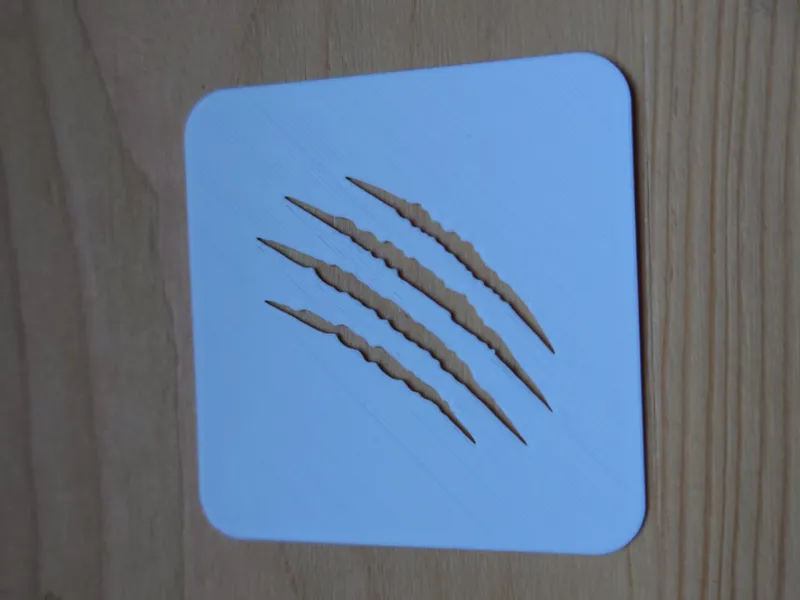 Claw stencil