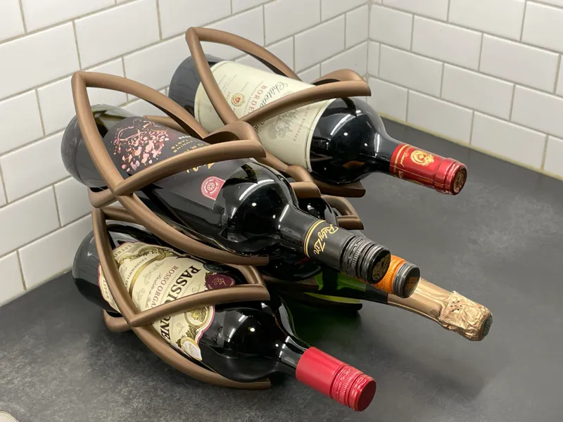 Wine Rack for 5 bottles