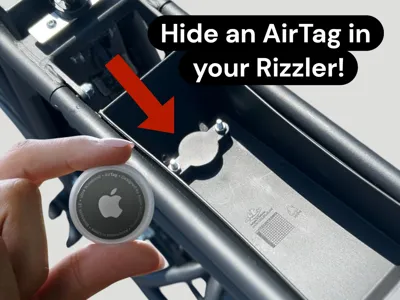 Hidden Airtag Case for Rizzler E-bike
