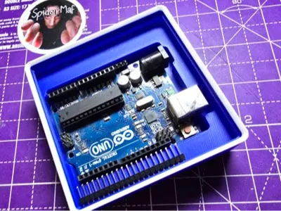Stackable Arduino UNO Gridfinity 2x2x3U