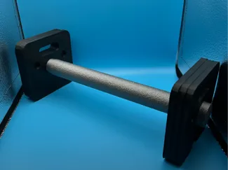 Barbell adjustable weight toy