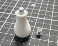 Stamp Handle with Metal Bolt