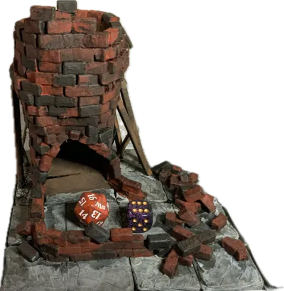 Medieval Dice Tower