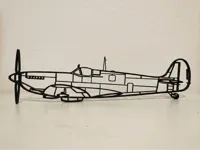 Décoration murale 2D Spitfire Supermarine — photo 1
