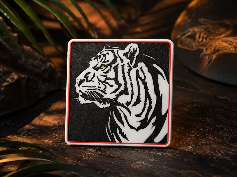 Wild Tiger Portrait Coaster