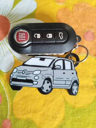 KEYCHAIN FIAT PANDA AMS