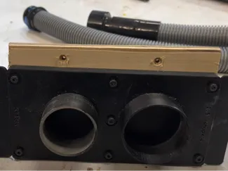 dual port blast gate centec shopvac