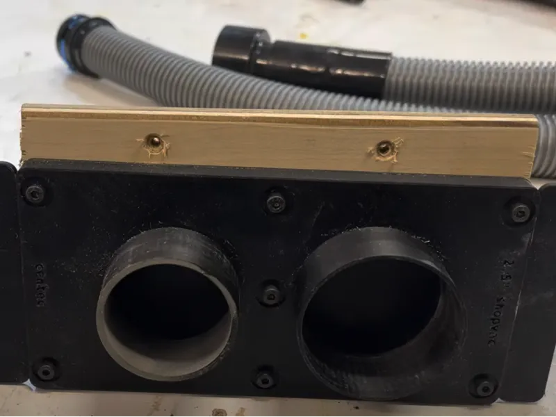 dual port blast gate centec shopvac