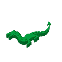 Dragon flexible articulé - Année du Dragon — photo 4