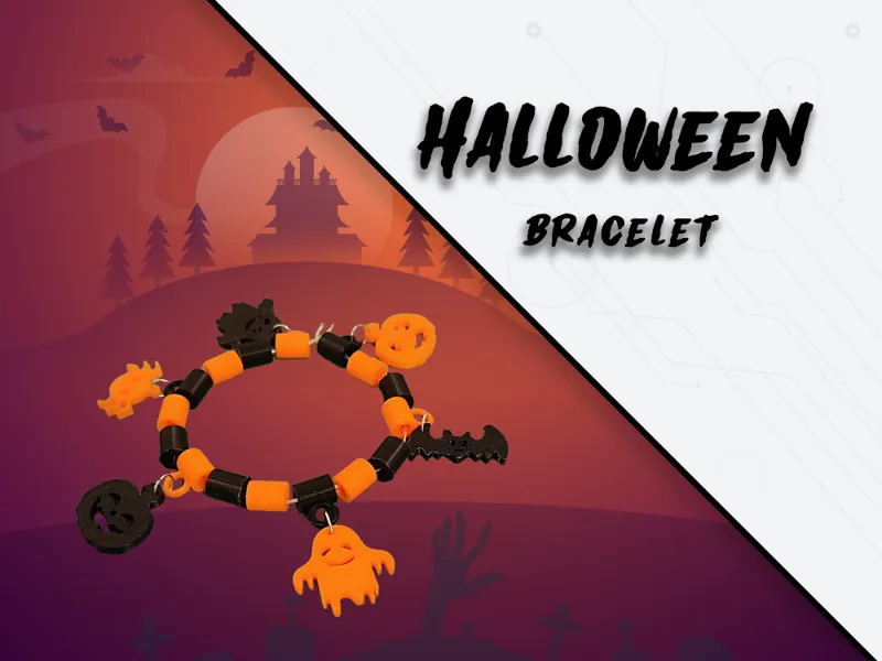 Halloween bracelet