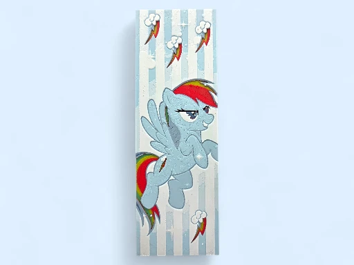 Rainbow Dash MLP 50mm x 150mm Bookmark
