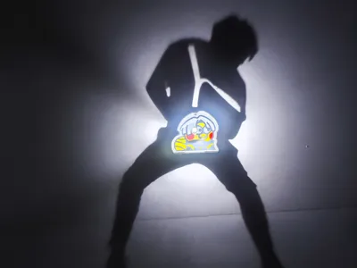 Cai Xukun CXK JNTM Singing Dancing Rap Basketball Haters Projector Lamp Silhouette Lamp