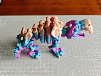 动物 恐龙 骨架 玩具 摆件 化石 抱脸虫 猛犸象 剑齿虎 蜘蛛 哥斯拉 蛇