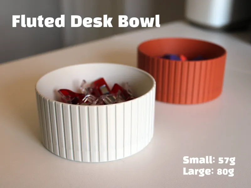 Fluted Desk Bowl
