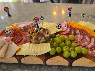 Soccer / Football Toothpick Toppers - FIFA Party