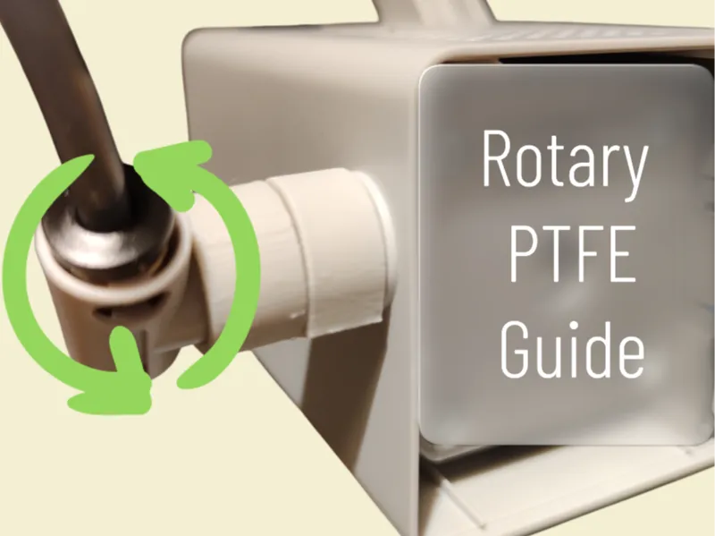 PTFE rotary guide