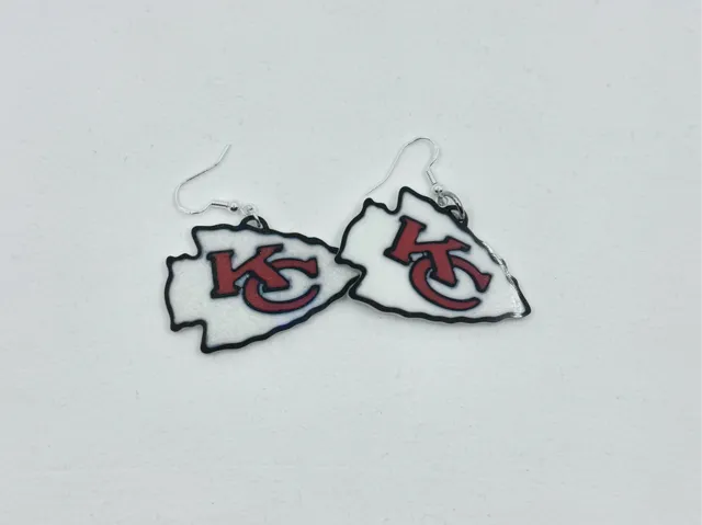 Kansas City Chiefs Arrowhead Earrings