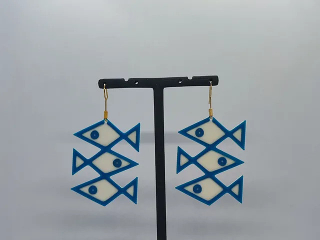 Aretes Ornamento Coralino