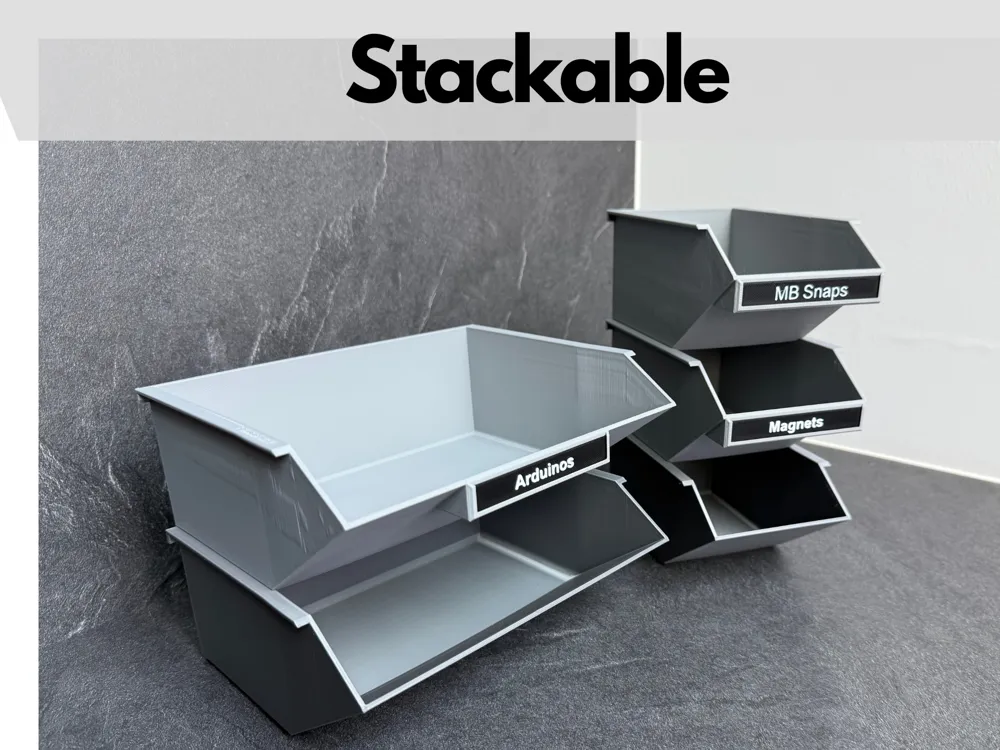 Multiboard Tray - Removable & Stackable - Free 3D Print Model - MakerWorld