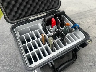 Knife organizer for Harbor Freight Apache 2800