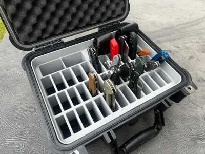 Knife organizer for Harbor Freight Apache 2800