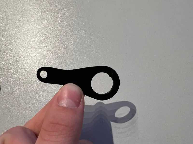 Shopping cart token keychain