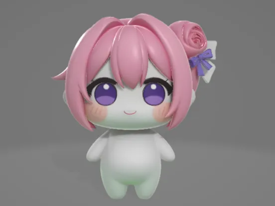 DORO站立~白膜＋多色打印版