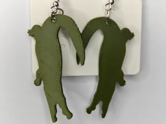 Gator Earrings 