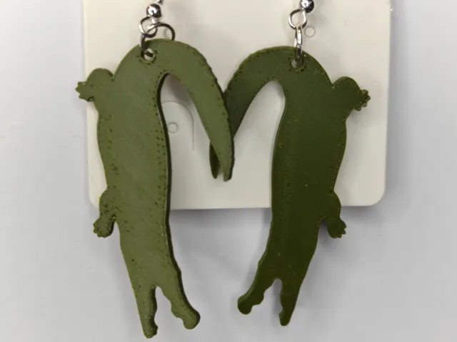 Gator Earrings