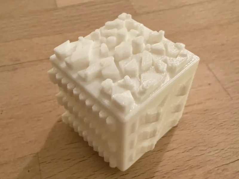 Tactile cube fidget