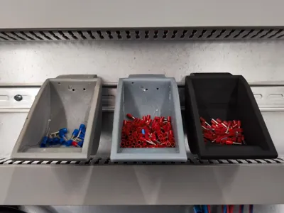 Ferrule Tray DIN Rail Mount